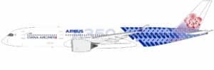 NG Models 1:400 China Airlines Airbus A350-900 XWB "Carbon Fiber" B-18918 (NG39116)