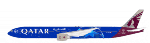 Aviation 400 1:400 Qatar Airways Boeing B777-300(ER) "UEFA Champions League" A7-BED (WB4064)
