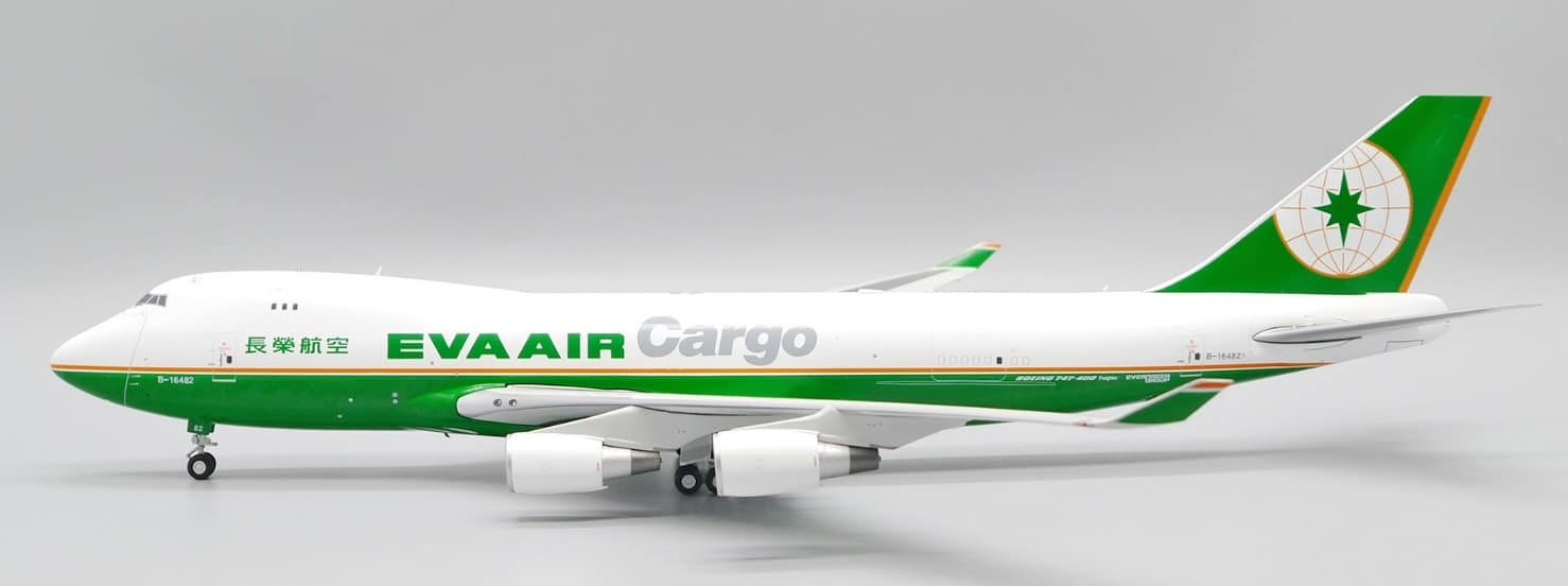 JC Wings 1:200 EVA Air Cargo Boeing B747-400F B-16482 (XX20257)