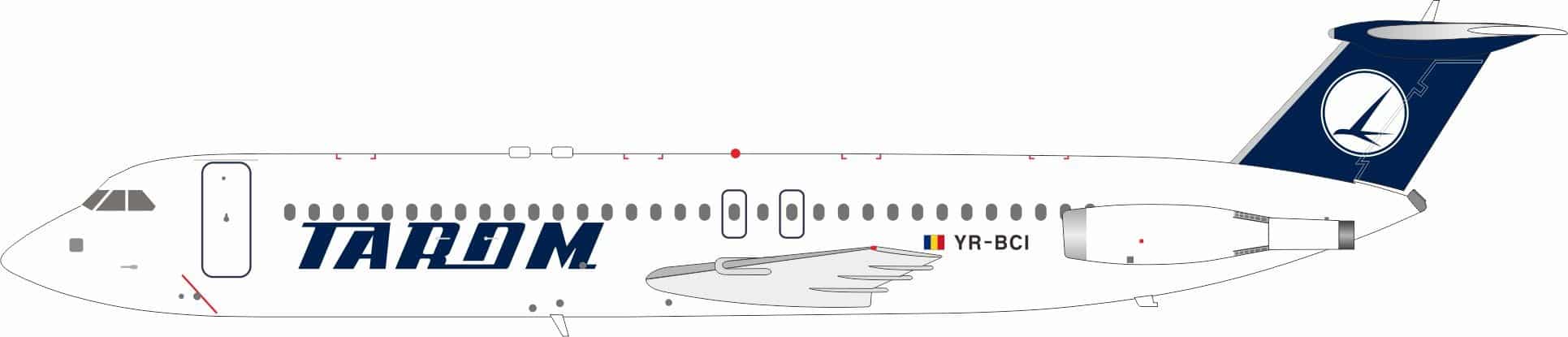 InFlight 200 1:200 TAROM BAC 1-11 Series 500 YR-BCI (IF111RO0325)