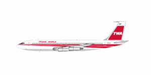 JC Wings 1:400 Trans World Airlines (TWA) Boeing B707-300 N28727 (XX40481)