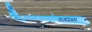 Aviation 400 1:400 Korean Air Airbus A350-900 XWB HL8746 (AV4423)