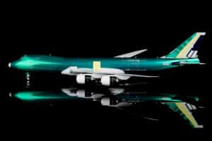 SQ Wings 1:200 Atlas Air (Apex Logistics) Boeing B747-8F "Last B747 Built – Bare Metal" N863GT (L2015)