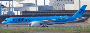 JC Wings 1:200 Korean Air Airbus A350-900 XWB "Flaps Down" HL8746 (SA2114A)