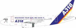 InFlight 200 1:200 Airbus Industries Airbus A318-100 "House Colours" F-WWIB (IF318WWIB)