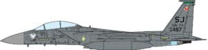 JC Wings Military 1:72 United States Air Force (USAF) McDonnell Douglas F-15E Strike Eagle "Operation Enduring Freedom" 89-0487 (JCW-72-F15-032)