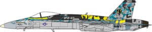 JC Wings Military 1:72 United States Navy (USN) McDonnell Douglas F/A-18C Hornet VFA-113 "Stingers" 164658 (JCW-72-F18-020)