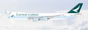 SQ Wings 1:200 Cathay Pacific Cargo Boeing B747-8F "Flaps Down" B-LJN (L2188FD)