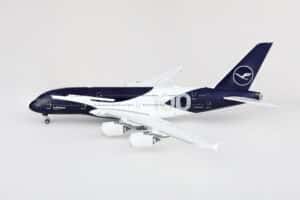SQ Wings 1:200 Lufthansa Airbus A380-800 "100th Anniversary - Flaps Up" D-AIMH (L2350)