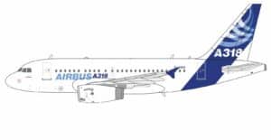 NG Models 1:400 Airbus Industries Airbus A318-100 "House Colours" F-WWIA (NG48018)