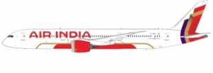 NG Models Ultimate 1:400 Air India Boeing B787-9 Dreamliner VT-AWA (NG55155)