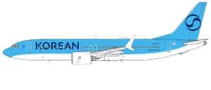 NG Models 1:400 Korean Air Boeing B737 MAX 8 HL8567 (NG88047)