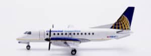 JC Wings 1:400 Continental Connection (Colgan Air) Saab 340B N184CJ (XX40235)