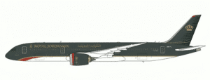 JC Wings 1:400 Royal Jordanian Boeing B787-9 Dreamliner "Flaps Down" JY-RBA (XX40880A)