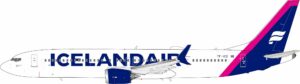InFlight 200 1:200 Icelandair Boeing B737 MAX 9 "Baula" TF-ICD (IF739MFI1125)