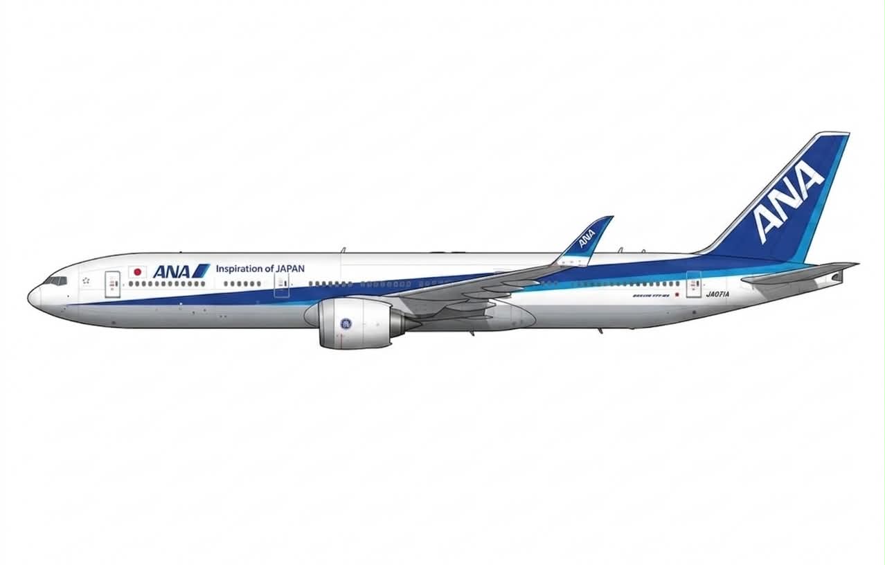 JC Wings 1:200 ANA All Nippon Airways Boeing B777-9X JA071A (XX20727)