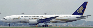Aviation 400 1:400 Singapore Airlines Boeing B777-200(ER) "50th Anniversary" 9V-SQA (AV4446)