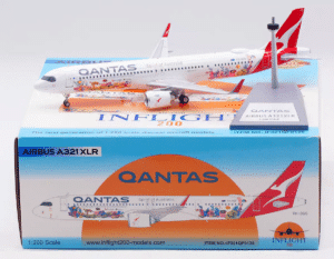 InFlight 200 1:200 Qantas Airways Airbus A321neo XLR "Great Barrier Reef Foundation" VH-OGG (IF321QF0126)