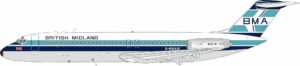 InFlight 200 1:200 British Midland McDonnell Douglas DC-9-30 "The Cullinan Diamond" G-BMAM (IF930BD0626)