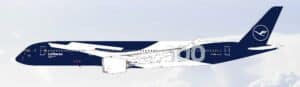 SQ Wings 1:200 Lufthansa Airbus A350-900 XWB "100th Anniversary - Flaps Down" D-AIXL (L2402FD)