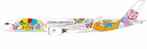 NG Models 1:400 China Airlines Airbus A350-900 XWB “Pikachu Jet CI #2” B-18916 (NG39134)