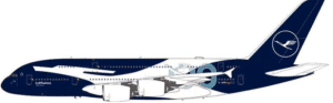 Aviation 400 1:400 Lufthansa Airbus A380-800 "100th Anniversary" D-AIMH (WB4073)