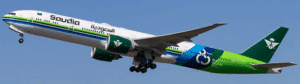 Aviation 400 1:400 Saudia Boeing B777-300(ER) "80th Anniversary" HZ-AK36 (WB4078)