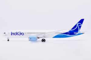 JC Wings 1:200 Indigo (Norse Atlantic Airways) Boeing B787-9 Dreamliner "Flaps Up" LN-FNC (XX20815)