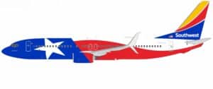 NG Models 1:200 Southwest Airlines Boeing B737-800S "Lone Star One" N8660A (NG08074)