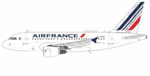 NG Models 1:400 Air France Airbus A318-100 F-GUGQ (NG48024)