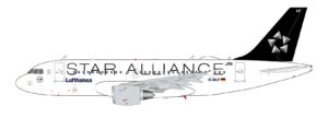 JC Wings 1:200 Lufthansa Airbus A319-100 "Star Alliance" D-AILF (XX20609)