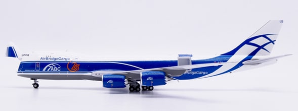 JC Wings Interactive Series 1:400 AirBridgeCargo Boeing B747-8F "25th Anniversary" VQ-BLQ (XX40149C)