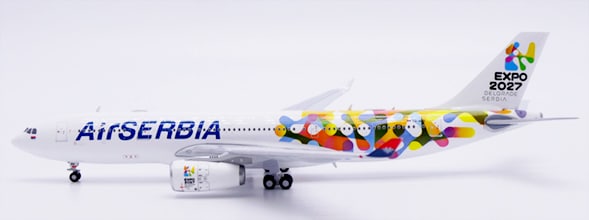 JC Wings 1:400 Air Serbia Airbus A330-200 "Expo 2027" YU-ARD (XX40329)