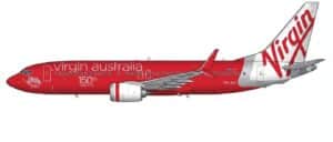 JC Wings 1:400 Virgin Australia Boeing B737 MAX 8 "150th Boeing 737" VH-8VI (XX40899)