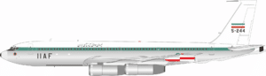 InFlight 200 1:200 Imperial Iranian Air Force (IIAF) Boeing B707-300C 5-244 (B-707-244)