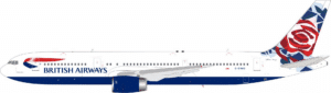 InFlight 200 1:200 British Airways Boeing B767-300(ER) "Chelsea Rose" G-BNWB (B-763-BA-NWB)