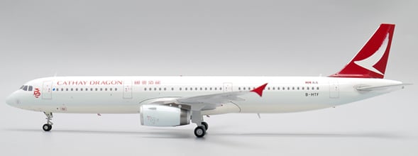 JC Wings 1:200 Cathay Dragon Airbus A321-200 B-HTF (EW2321008)