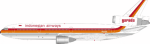 InFlight 200 1:200 Garuda Indonesia McDonnell Douglas DC-10-30 PK-GIA (IF103GA0626P)