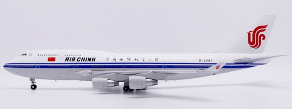JC Wings 1:200 Air China Boeing B747-400 "Flaps Down" B-2447 (LH2530A)