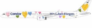 NG Models Ultimate 1:400 Condor Boeing B757-300w "50th Anniversary" D-ABON (NG45010)
