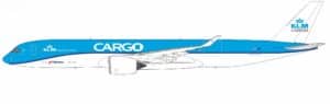 NG Models 1:400 KLM Royal Dutch Airlines Cargo Airbus A350F (NG46010)