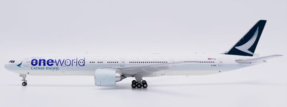 JC Wings 1:400 Cathay Pacific Boeing B777-300(ER) "OneWorld - Flaps Up" B-KQL (SA4057)