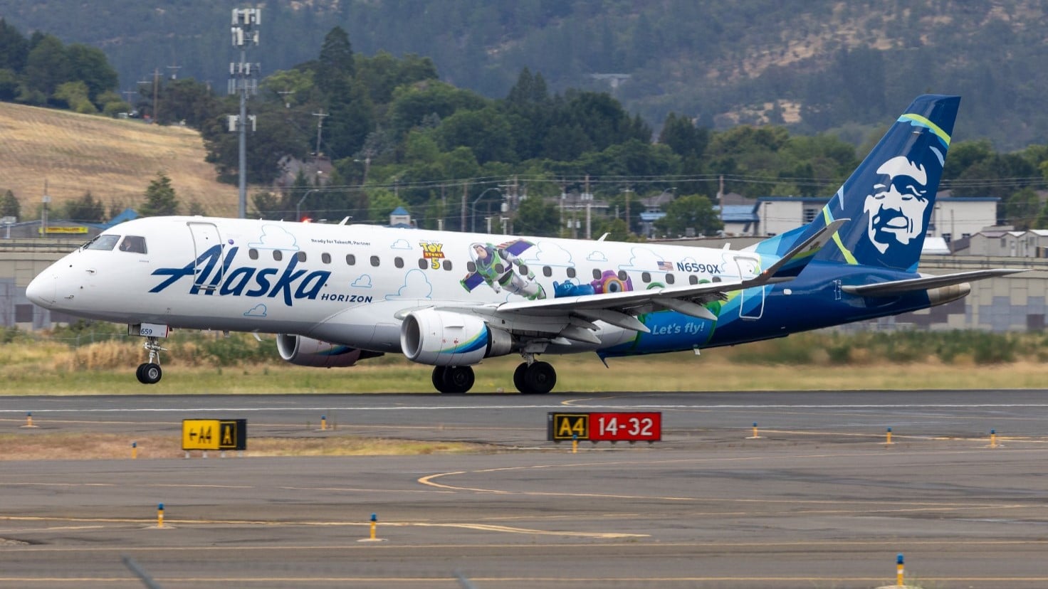 JC Wings 1:400 Alaska Airlines (Horizon Air) Embraer ERJ-175LR "Toy Story 5" N659QX (SA4135)