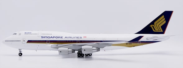JC Wings 1:200 Singapore Airlines Boeing B747-400 "Megatop" 9V-SPM (XX20605)