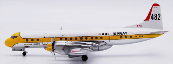 JC Wings 1:400 Air Spray Lockheed L-188C Electra C-FLO (XX40304)