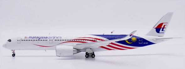 JC Wings 1:400 Malaysia Airlines Airbus A350-900 XWB "Flaps Down" 9M-MAG (XX40816A)