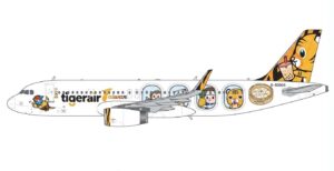 JC Wings 1:400 Tigerair Taiwan Airbus A320-200S "Okayama Momotaro" B-50005 (XX40914)