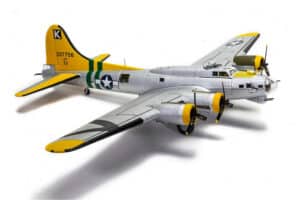 Corgi Aviation 1:72 United States Army Air Forces (USAAF) Boeing B-17G Flying Fortress "Milk Wagon", 708th BS, 447th BG, Rattlesden, 1945 43-37756 (AA33321)