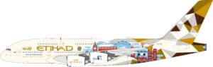 InFlight 200 1:200 Etihad Airways Airbus A380-800 "ADNOC - Choose the United Kingdom" A6-APE (IF380EY0826)
