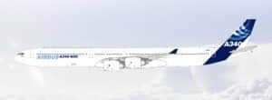 SQ Wings 1:200 Airbus Industries Airbus A340-600 "House Colours - Flaps Down" F-WWCA (L2270FD)